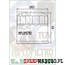 FILTR OLEJU HF 204 HILFO FILRRO
