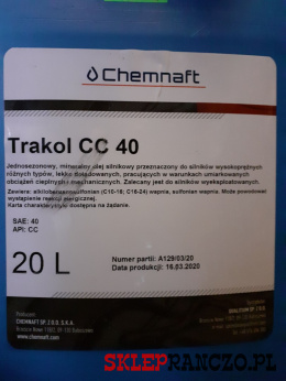 olej silnikowy diesel cc-40 sklepranczo.pl