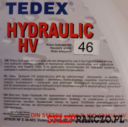 TEDEX HYDRAULIC HV 46 5L