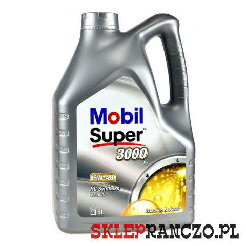 OLEJ MOBIL SUPER 3000 X1 5W40 5L