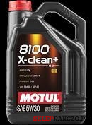 OLEJ MOTUL 8100 X-CLEAN+ 5W30 5L